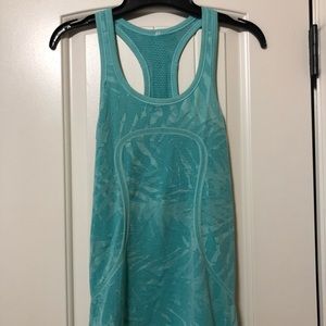 Swiftly Tech Racerback Tank Top turquoise